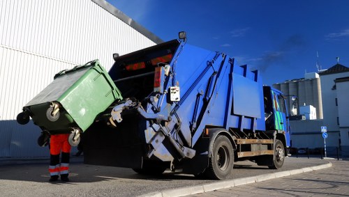 Hazardous waste materials being handled responsibly in Highgate