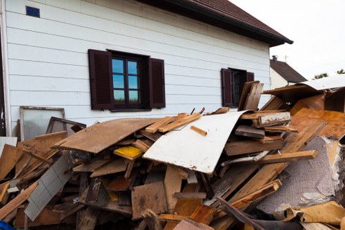 Recycling process for construction waste in Highgate