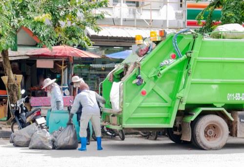 Eco-friendly waste disposal with Wait and Load