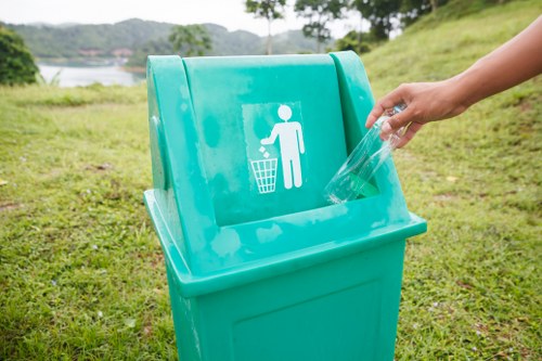 Efficient waste sorting and recycling at a Highgate construction site